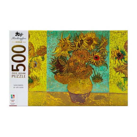 Brand New Fine Art Puzzle – 500-Piece Mindbogglers Gold Masterpiece 🧩🎨 - Picture 1 of 3